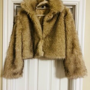 Divided Faux Fur Jacket